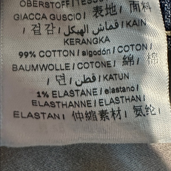 Guess Los Angeles Women’s Dark Blue Denim Shorts - Picture 6 of 6